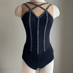 Black Couture Dance Competition Costume